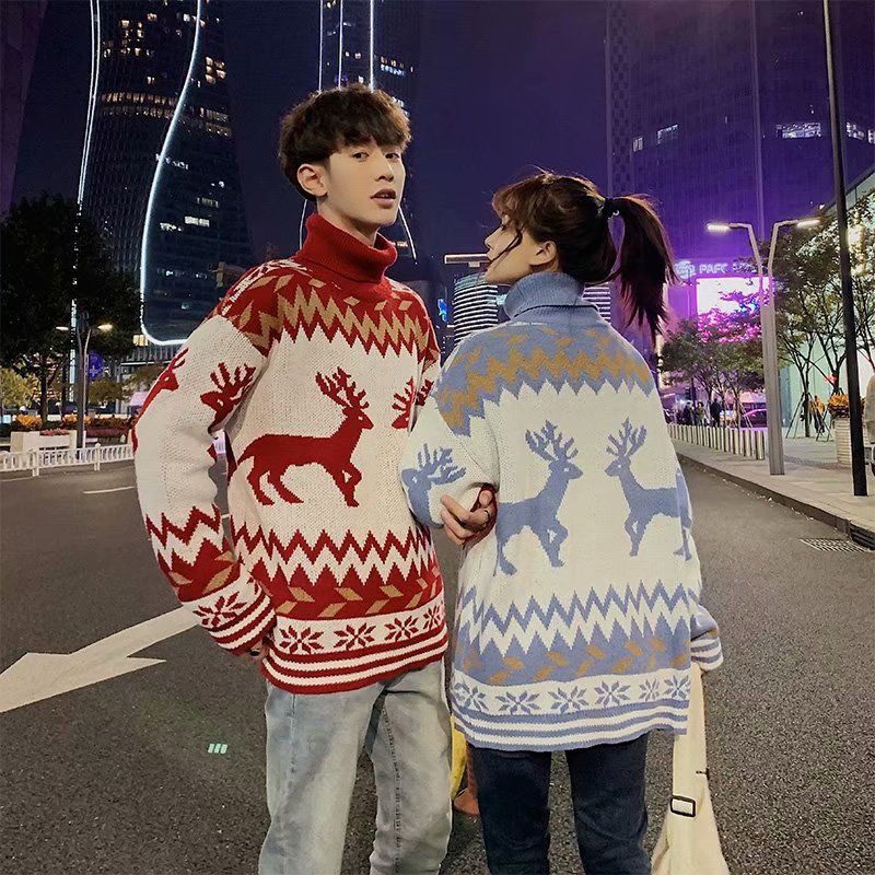 hot-sale-คู่คริสมาสต์ของชาวนอร์ดิกไอซ์แลนด์สวมเสื้อกันหนาวในวิทยาลัยลมสั่นสะเทือนสุทธิ
