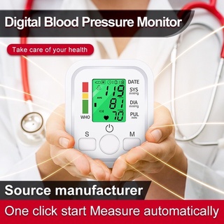 รุ่นใหม่จอใหญ่ Blood Pressure Monitor เครื่องวัดความดัน จอ HD หน้าจอดิจิตอล การวัดที่เร็วขึ้น