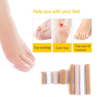 สินค้า ใหม่ผ้าพันแผลหลอดนิ้วเท้าและป้องกันเท้าบรรเทาอาการปวดเท้า 15 ซม. 1 ชิ้น

