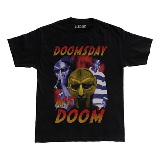 เสื้อยืด พิมพ์ลาย Mf Doom Doomsday สไตล์วินเทจ โอเวอร์ไซซ์S-5XL