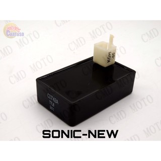 กล่อง CDI ที่จุดระเบิดรถมอเตอร์ไซด์สำหรับ sonic-new อะไหล่เดิม