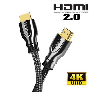 สาย Hdmi  version 2.0 ONTEN High Speed Cable HDMI -OTN-8308 ความยาวสาย 3M สายถัก สายคุณภาพสูง สินค้าประกัน 1 ปี