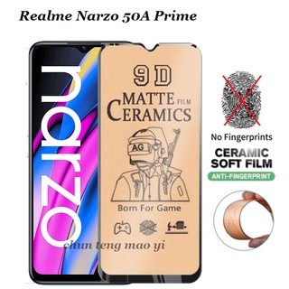 ฟิล์มกระจกนิรภัยเซรามิก สําหรับ Realme Narzo 50A Prime Realme Narzo 50 50i 50A