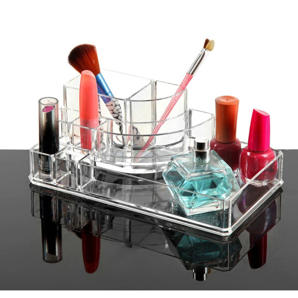 acrylic-cosmetic-storage-set-ชั้นอะคริลิคจัดระเบียบเครื่องสำอาง