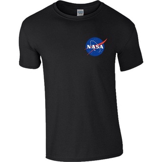 เสื้อยืดพิมพ์ลายแฟชั่น Lint9 เสื้อยืดแขนสั้นลําลอง ผ้าฝ้าย 100% พิมพ์ลายโลโก้นักบินอวกาศ เอเลี่ยนอวกาศ ทฤษฎีนาซ่า สําหรั