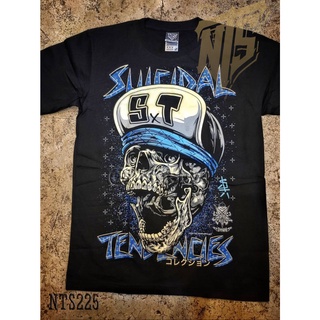 เสื้อยืดผ้าฝ้ายพิมพ์ลายนุ่มสบายNTS 225 Suicidal Tendencies  ROCK เสื้อยืด เสื้อวง เสื้อดำ สกรีนลายอย่างดี ผ้าหนานุ่ม NTS