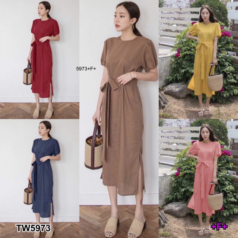 ฺb5973-maxi-dress-แม้กซี่เดรส-maxi-dress