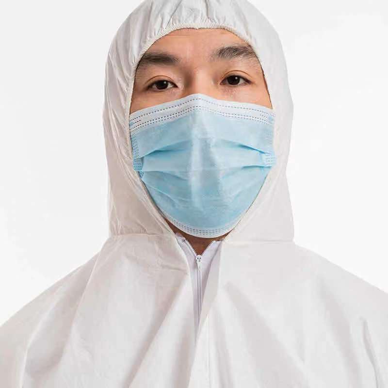 ภาพสินค้า(พร้อมส่งหนักมา )ชุด PPE ชุดป้องกันส่วนบุคคล ชุดกันโรค ชุดป้องกัน ชุดป้องกันเชื้อโรค จากร้าน glledshop บน Shopee ภาพที่ 6