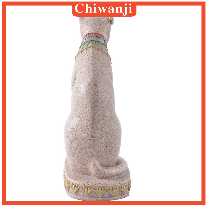 chiwanji-รูปปั้นแมวอียิปต์-หินทราย-แกะสลักด้วยมือ-สําหรับเก็บสะสม