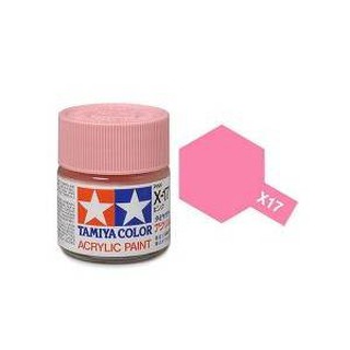 สีทามิย่าสูตรน้ำ Tamiya Acrylic X17 Pink 10ml