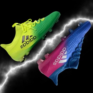 สินค้า ส่งจากกรุงเทพ Adldas X 16.1 TPU เล็บรองเท้าฟุตบอล รองเท้าฟุตบอล รองเท้าสตั๊ดหุ้มข้อ ยี่ห้อ Soccer Shoes