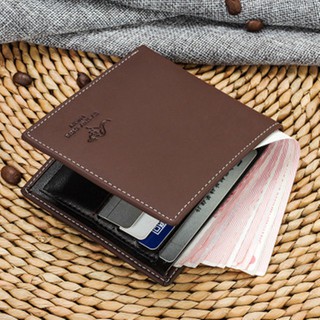 กระเป๋าสตางค์ผู้ชายกระเป๋าสตางค์ஐกระเป๋าสตางค์เพลย์บอย Men’s Short Korean Casual Wallet Student Multi-function Driver