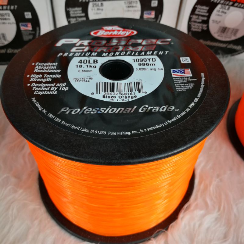 Berkley ProSpec Treccia Cava Premium - Dyneema PE Per Leader E Shock Leader Nella Pesca