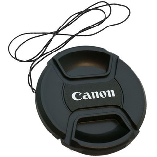 ฝาปิดหน้าเลนส์ Canon Lens Cap (มีหลายขนาดให้เลือก)