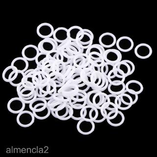 สินค้า [ALMENCLA2] ห่วงปรับสายเสื้อชั้นใน รูปวงแหวนตัว O 6 มม. 100 ชิ้น