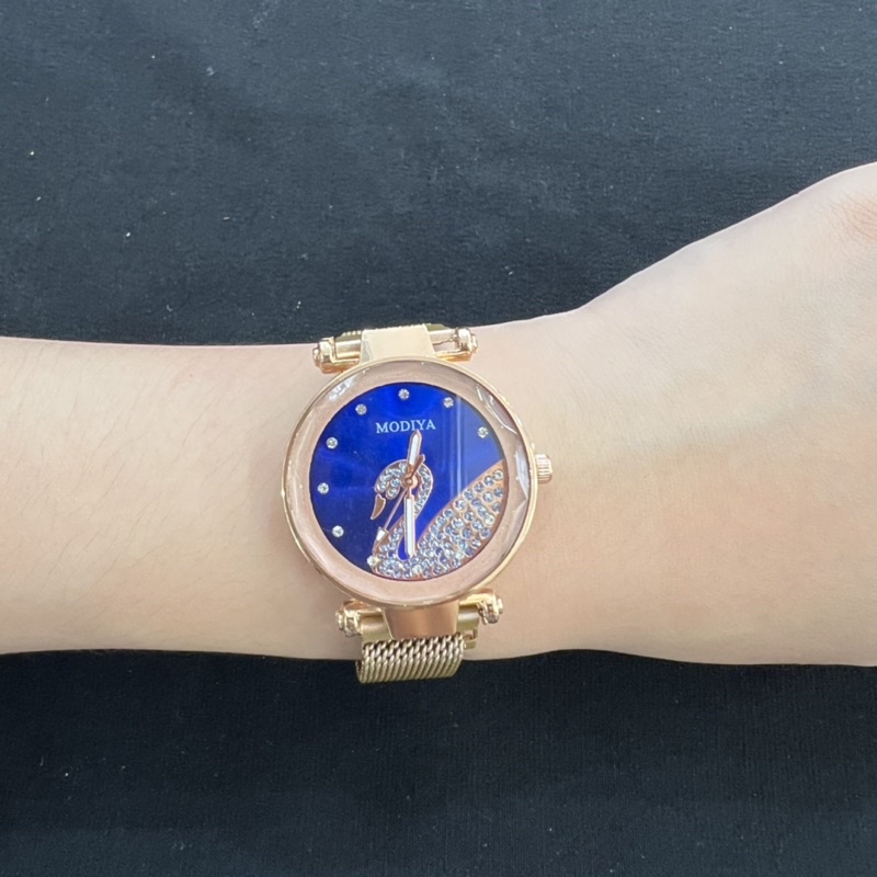 accessories-นาฬิกาข้อมือควอตซ์-ประดับคริสตัล-สไตล์เกาหลี-แฟชั่นสําหรับผู้หญิงของขวัญวันเกิด-แฟนของขวัญ-เพื่อนของขวัญ