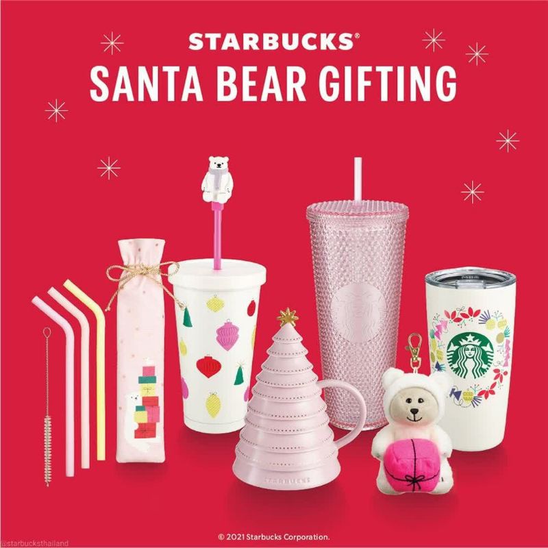 Starbucks Thailand Christmas Collection Shopee Thailand