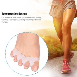 ภาพขนาดย่อของภาพหน้าปกสินค้าเจลแยกนิ้วเท้า Orthosis อุปกรณ์สําหรับแยกนิ้วเท้า จากร้าน amazon.th บน Shopee ภาพที่ 1