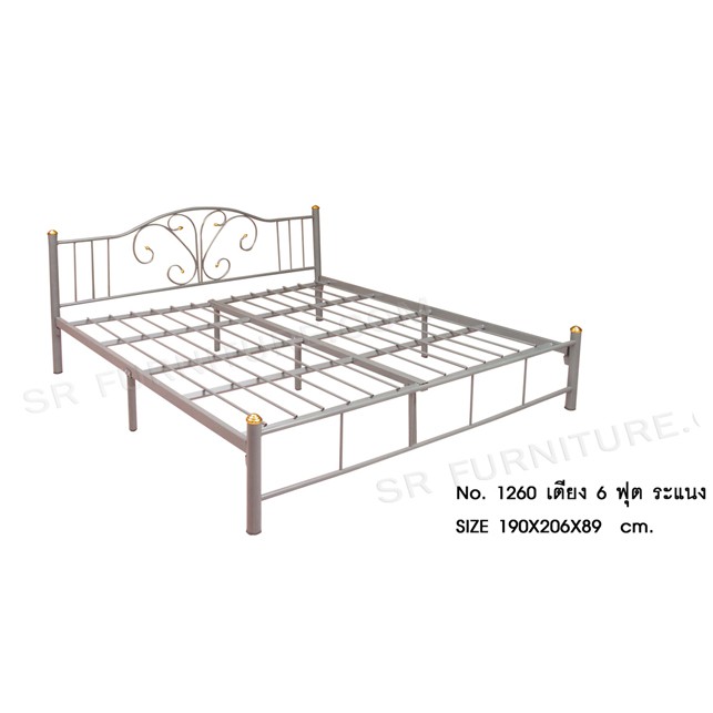 เตียงเหล็กขนาด-6-ฟุต-รุ่นno1260