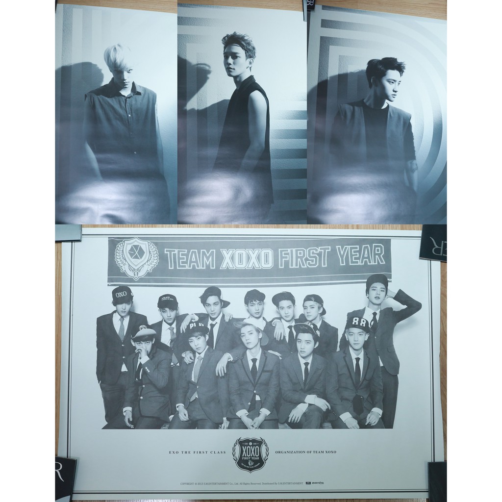 poster-ของแท้-พร้อมส่ง-exo-รวมๆ