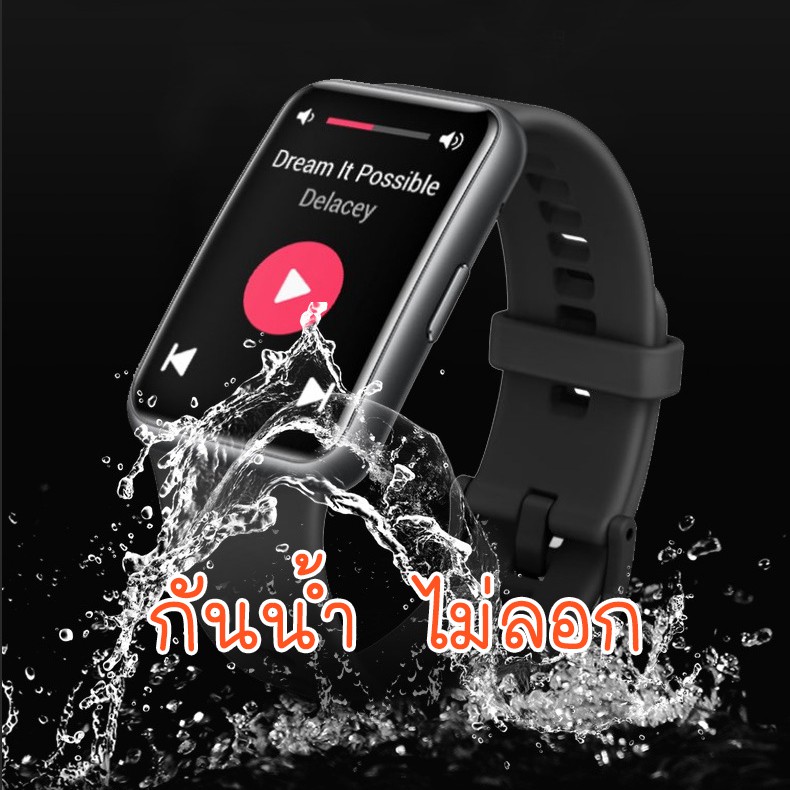 ภาพสินค้าฟิล์ม Huawei Watch Fit New ส่งไว กันรอยขีดข่วน กันน้ำ ผิวนุ่ม ทัชลื่น ฟิล์ม หัวเว่ย วอช ฟิต จากร้าน pibirdz บน Shopee ภาพที่ 3
