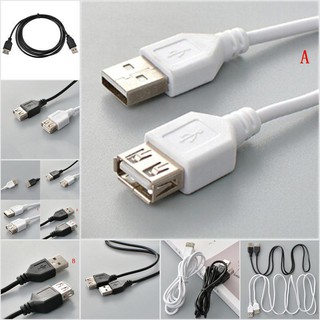 【buid•IES】สายต่อขยาย Usb USB 2.0 ตัวผู้ เป็นตัวเมีย ยาว 1.5 ม.