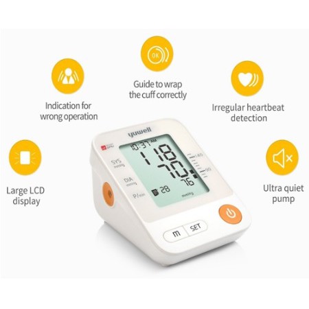 พร้อมส่ง เครื่องวัดความดันโลหิต YuWell YE670A ของแท้ ราคาถูก | Shopee ...