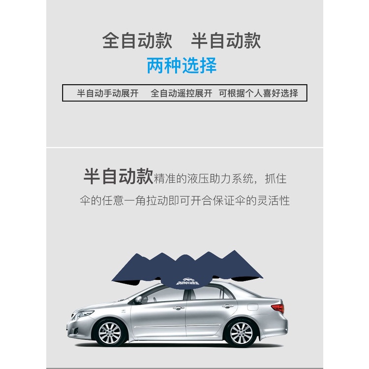 ร่มกันแดดรถยนต์-ที่บังแดดรถยนต์-car-sunclose-ร่มคลุมรถยนต์-กึ่งอัตโนมัติ-กัน-uv-car-umbrella