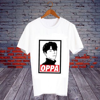 เสื้อยืดสีขาว สั่งทำ แฟนคลับ เสื้อ Fanmeeting ศิลปินเกาหลี โอปป้า ยังเซจง Oppa Yang Se Jong - OPA64