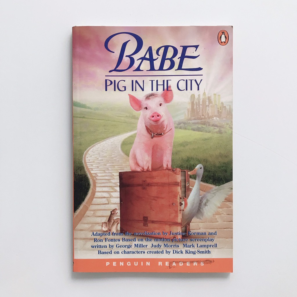 หนังสือภาษาอังกฤษ-babe-pig-in-the-city