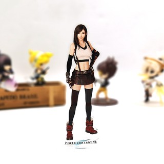 final fantasy vii ff 7 rema lockhart # b โมเดลตุ๊กตาอะคริลิกของเล่นสําหรับเด็ก/ผู้ใหญ่