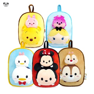 DISNEY กระเป๋าเป้สะพายหลัง  TSUM TSUM ขนาด 16 นิ้ว (สินค้าลิขสิทธิ์แท้ จากโรงงาน)