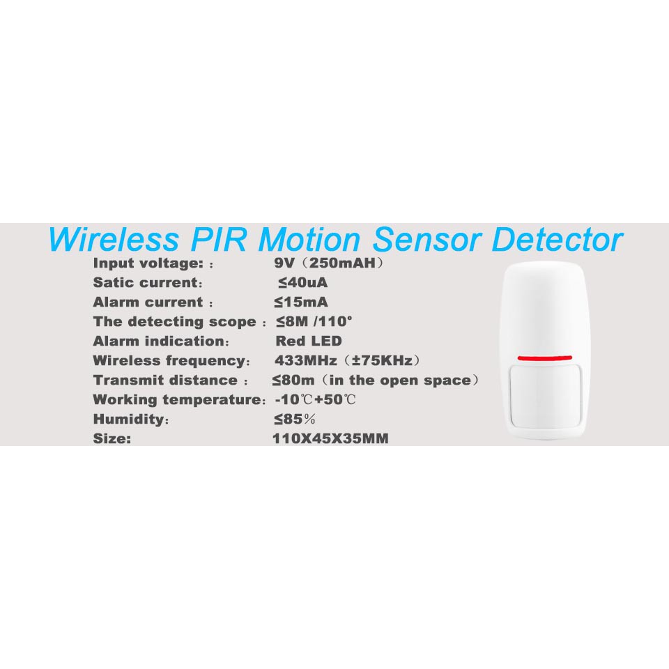 daytech-pir02-เซนเซอร์ตรวจจับการเคลื่อนไหว-เซนเซอร์อินฟราเรดตรวจจับค่าความร้อน-ป้องกันขโมย