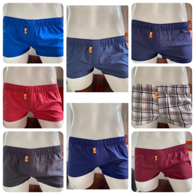 ภาพหน้าปกสินค้าPN Boxer บ็อกเซอร์ผู้ชาย ไซส์ S (ผ้าพื้นลดราคา)