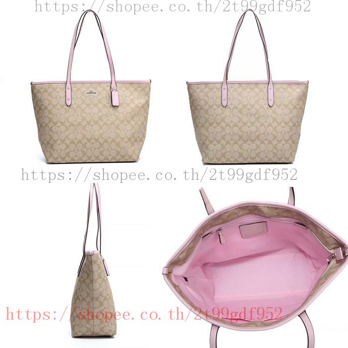 แท้-พร้อมส่ง-coach-36876-โค้ชแท้-กระเป๋าสะพายกระเป๋าเป้ผู้หญิง-ความจุสูง-กระเป๋าสะพายข้างกระเป๋าท๊อต-รับประกันหนึ่