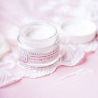 SOBiO etic | Peau Parfait Perfecting Hydrating Cream ช่วยกระจายแสงให้ผิวดูโกลว ผิวเนียนใส รูขุมขนกระชับ