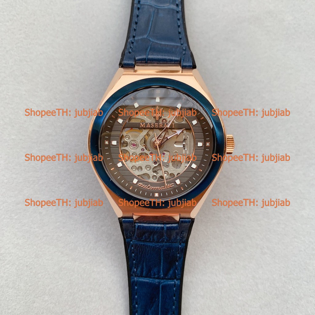 Pre R8821139002 40mm Triconic Mens Watch Maserati