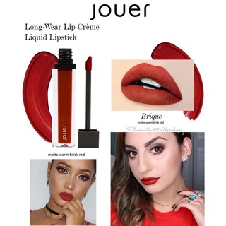 💋Jouer Long-Wear LipCream Liquid Lipstick #Brique 💋