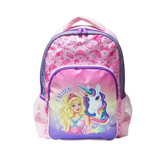 BARBIE  Backpack กระเป๋าเป้สะพายหลังบาร์บี้ ขนาด14   นิ้ว  BB23 939