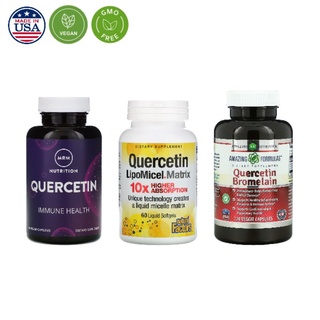 ภาพหน้าปกสินค้าพร้อมส่ง💚Quercetin Bromelain - Solaray - Natural Factors ที่เกี่ยวข้อง