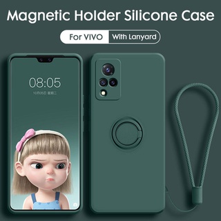 เคสซิลิโคน พร้อมสายคล้องมือ สําหรับ Xiaomi Redmi 10 9T 9 9A 9C Note 10 10S 9 9S 8 Pro