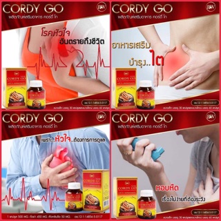 ภาพขนาดย่อของภาพหน้าปกสินค้าถั่งเช่าสีทองผสมเห็ดหลินจือแดง CORDY GO 30 แคปซูล (แถมฟรี 7 แคปซูล) ผลิตภัณฑ์เสริมอาหารถั่งเช่าผสมเห็ดหลินจือ คอร์ดี้ โก จากร้าน ladymeshop บน Shopee ภาพที่ 5