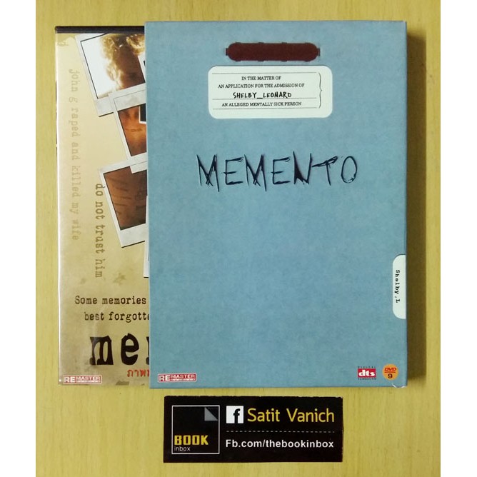 คริสโตเฟอร์-โนแลน-ผกก-oppenheimer-dvd-memento