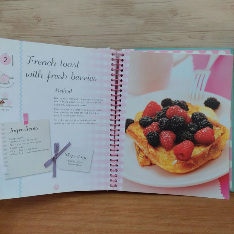 cookbook-cupcake-book-for-girls-มือสอง