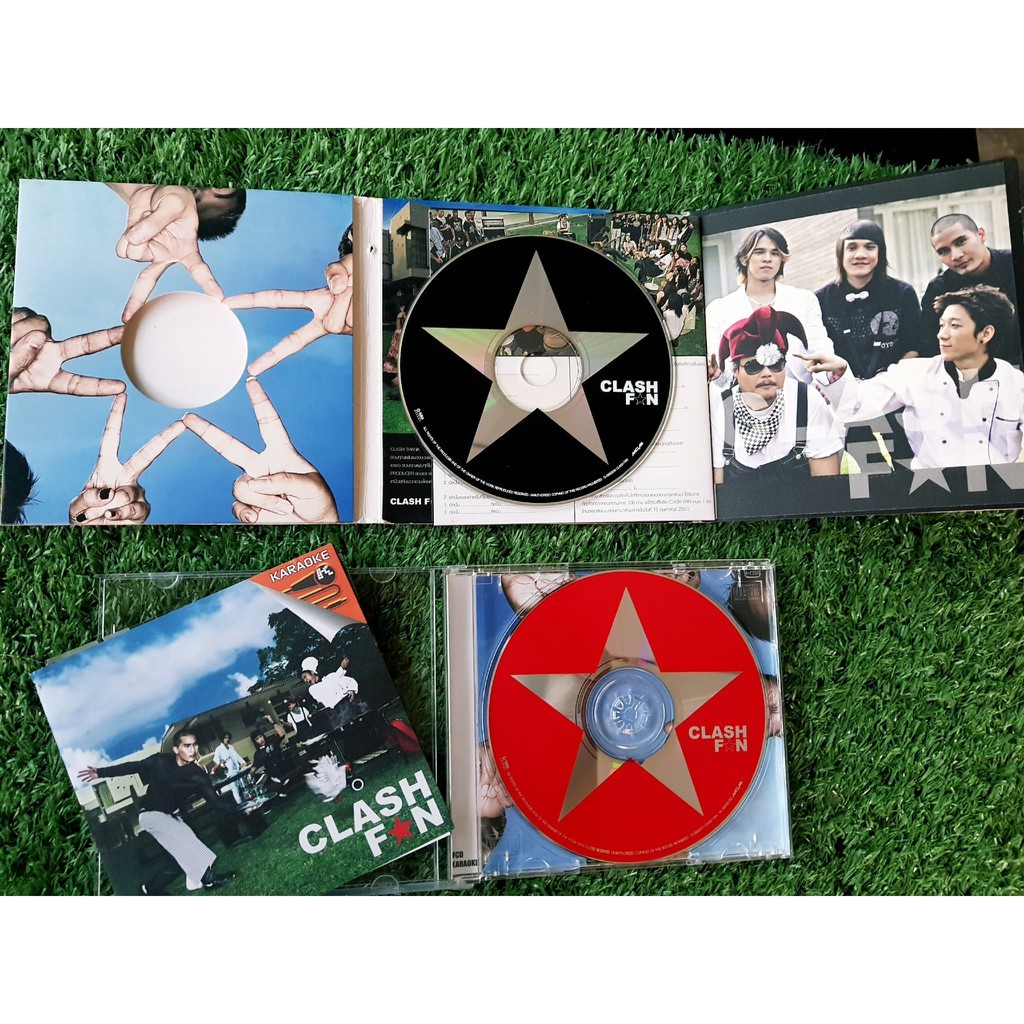 cd-vcd-แผ่นเพลง-วงแคลช-อัลบั้ม-fan-clash