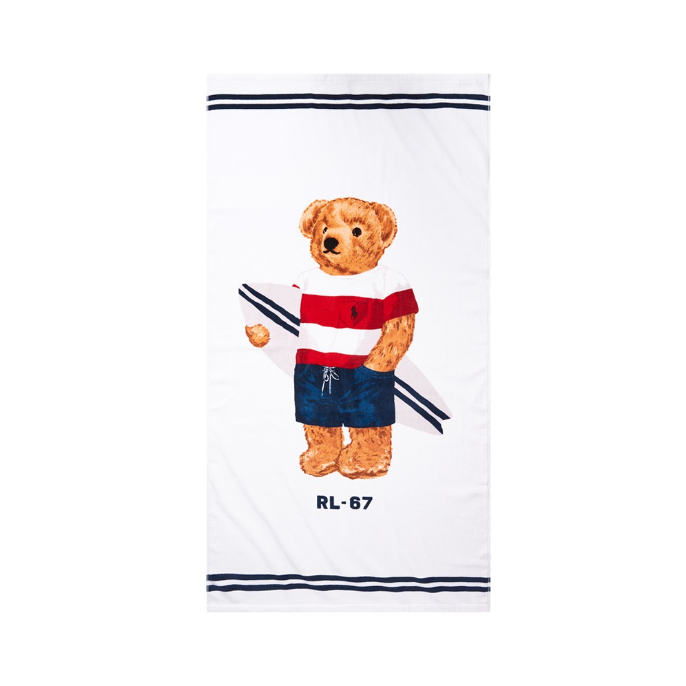 Ralph lauren teddy bear beach towel hotsell