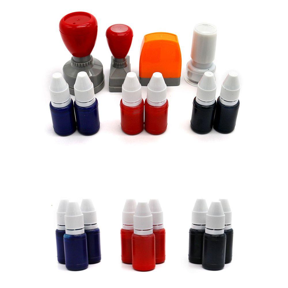 alisond1-แสตมป์น้ํามัน-10-มล-สีแดง-สีฟ้า-สําหรับกระดาษ-หมึกเติม-สมุดภาพ-งานฝีมือ-diy
