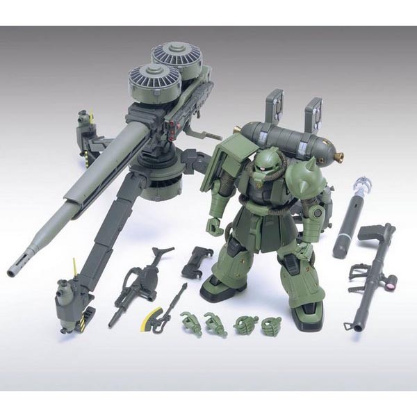 Bandai HG Zaku II + Big Gun Set (Gundam Thunderbolt Ver