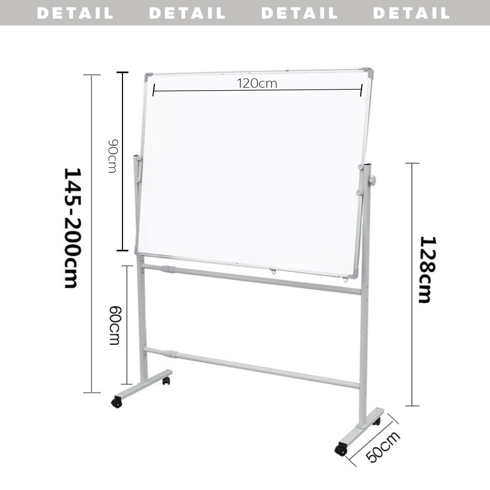 กระดาน-กระดานไวท์บอร์ด-มีล้อเลื่อน-ขนาด120x90cm-กระดานไวท์บอร์ดมีขาตั้ง-สินค้ามี-2-แบบค่ะ-กระดานประชุม-กระดานดำลบได้