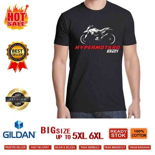 Chonghaijia Xs-6Xl เสื้อยืดแขนสั้นพิมพ์ลาย Ducati Hypermotard 821 สําหรับผู้ชายผู้หญิง